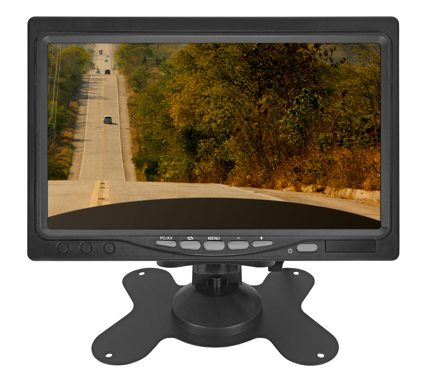 Универсальный компактный монитор 7’’ с видеовходами VGA и HDMI CARCAM 7'' TFT LCD MONITOR DSP-7VHAB автомобильный монитор carcam 10 1 tft lcd monitor dsp 10vhab