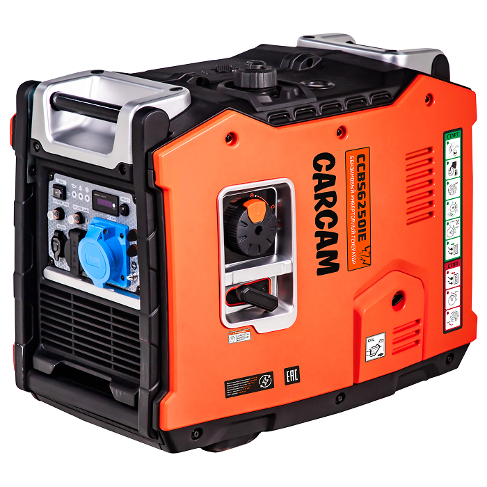 Купить CARCAM Inverter Gasoline Generator 5.5kW 4T (CCBS6250IE)