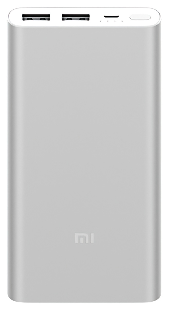 Xiaomi Mi Power Bank 5000mAh Silver КАРКАМ - фото 1
