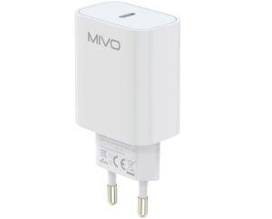 Сетевое зарядное устройство Mivo MP-323T Quick Charger 20W Type-C сетевое зарядное устройство zmi отсутствует 1xusb type c 3 а белый
