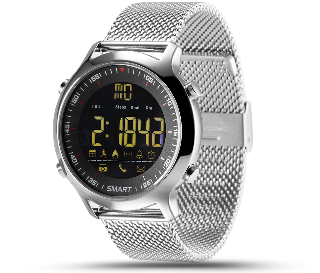 фото Часы carcam smart watch ex18 - silver