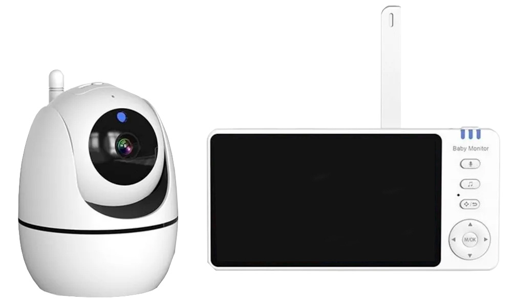 Видеоняня Xiaomi Baby Monitor Camera 2,4Ghz BMC501 видеоняня maman vb608