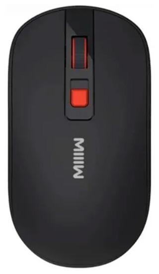 Мышь беспроводная Xiaomi MIIIW Wireless Mouse Lite (MW23M21) Black мышь беспроводная xiaomi miiiw wireless mouse lite mw23m21 black