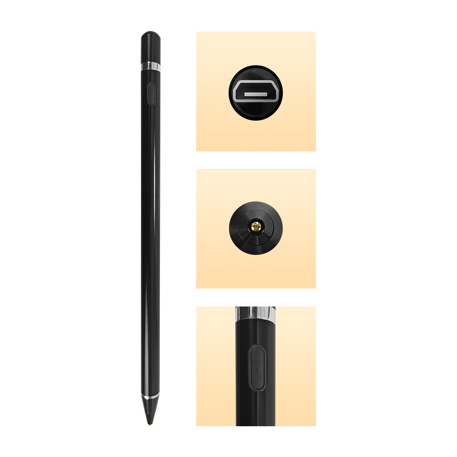 Стилус для смартфонов и планшетов CARCAM Smart Pencil K811 - Black CARCAM