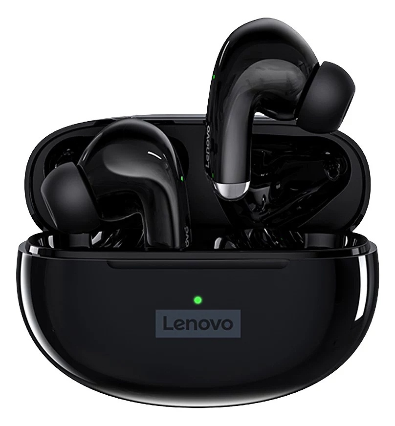 Lenovo LP5 Live Pods TWS Black КАРКАМ - фото 1