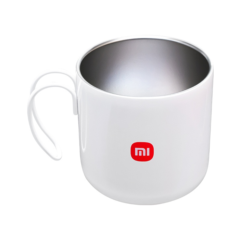 фото Кружка стальная xiaomi custom stainless steel mug white