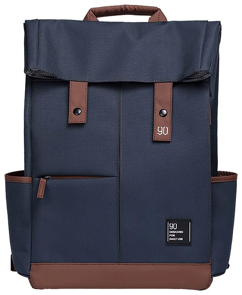 фото Рюкзак xiaomi 90 points vibrant college casual backpack dark blue