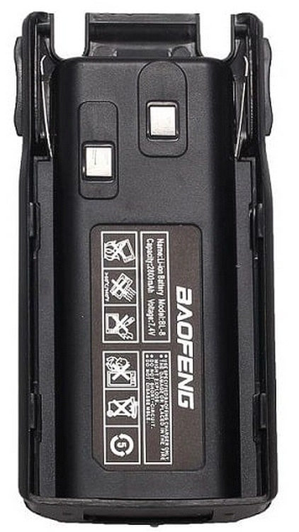 Аккумулятор для радиостанции Baofeng UV-82 (2800mAh) аккумулятор cs mx150sl bt15 для meizu m3s 3 85v 2800mah 10 78wh
