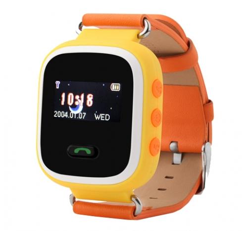 фото Детские умные часы с gps smart baby watch carcam q60s оранжевые