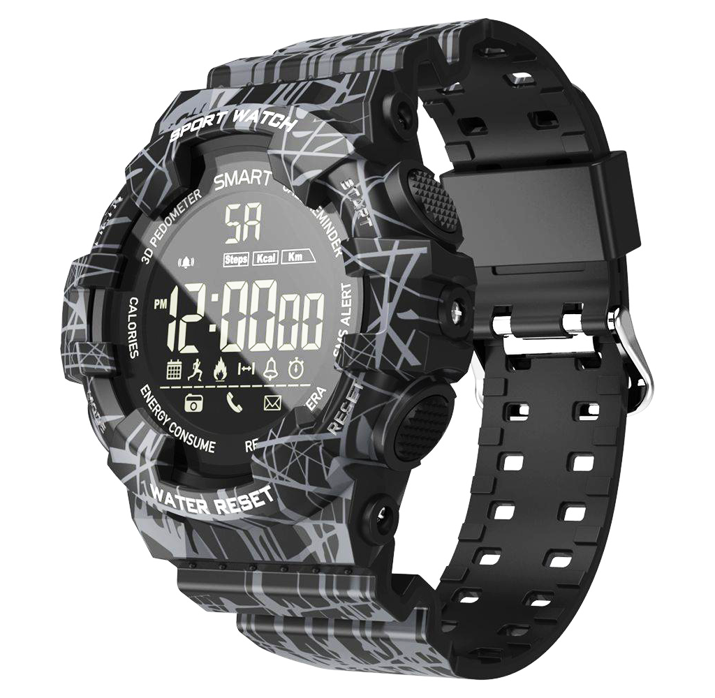 фото Часы carcam smart watch ex16c - black