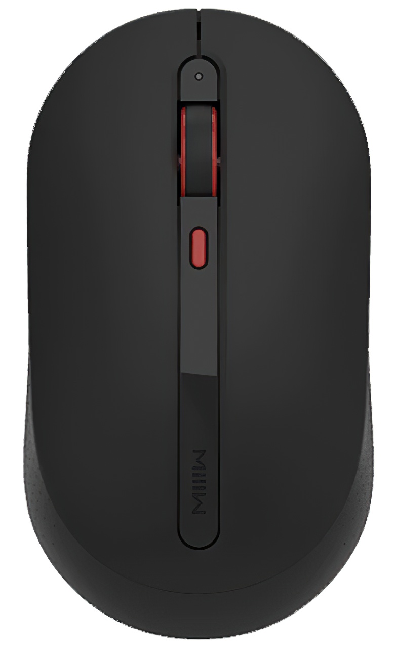 Беспроводная мышь Xiaomi MIIIW Wireless Mouse Silent Black (MWMM01) мышь miiiw air розовая mwwhm01