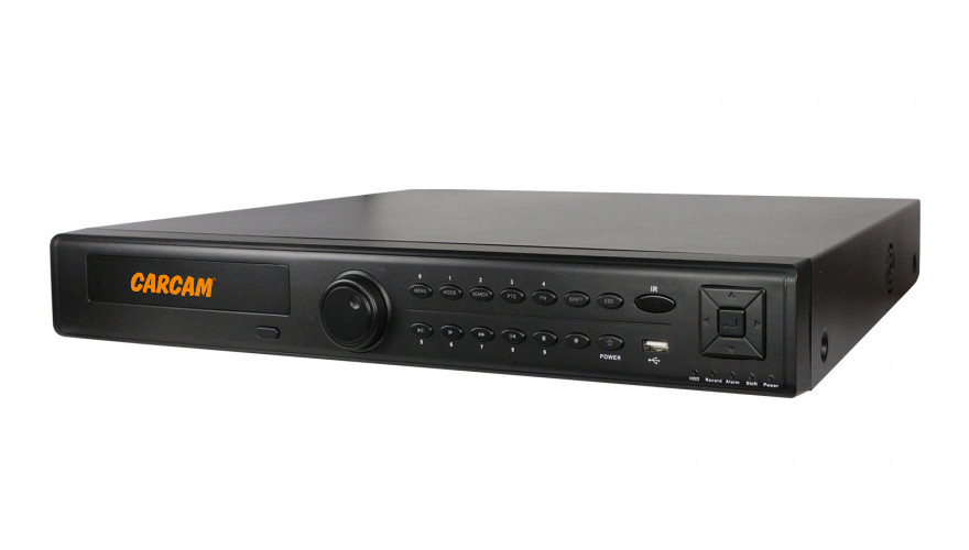 Гибридный видеорегистратор CARCAM AHDH7416 для AHD и IP камер видеонаблюдения от КАРКАМ