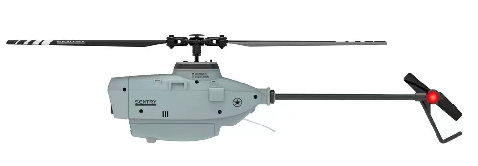 Радиоуправляемый вертолет RC ERA C127 Sentry Spy Drone sentry calming collar успокаивающий ошейник для собак с феромонами