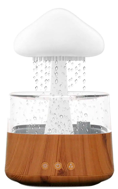   Max Line Aroma Diffuser Rain Cloud Humidifier J026E Wood