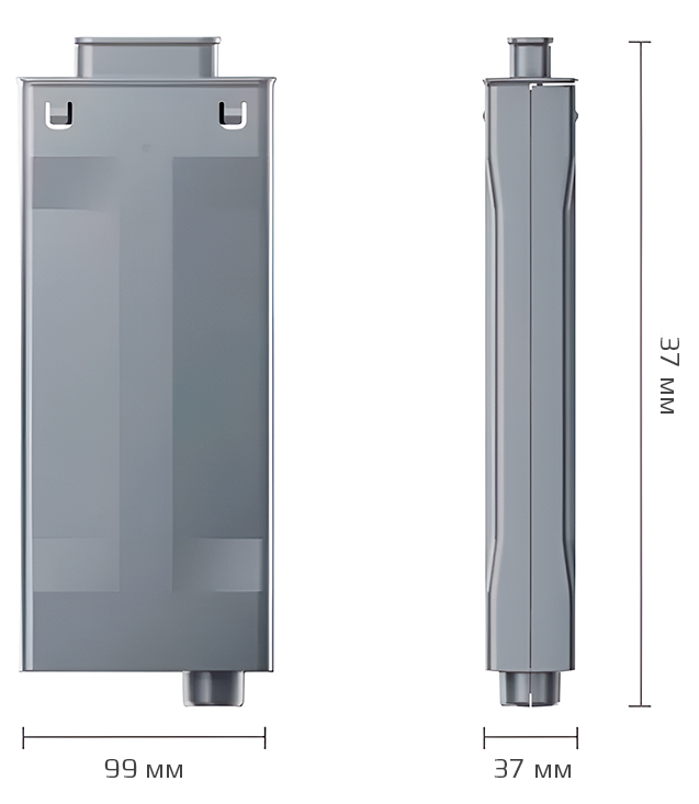 Купить Xiaomi Mijia Smart Desktop Fish Tank Filter Element (MYGL200) Gray