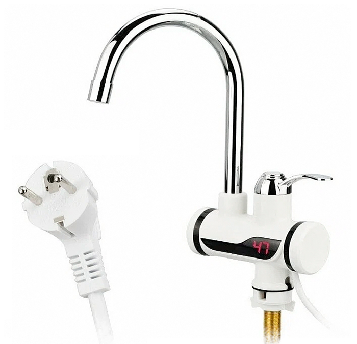 фото Электрический кран-водонагреватель instant electric heating water faucet rx-008 instatant electric heating