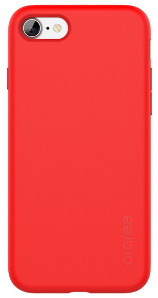 Чехол для iPhone 7 Термочувствительный красный CARCAM
