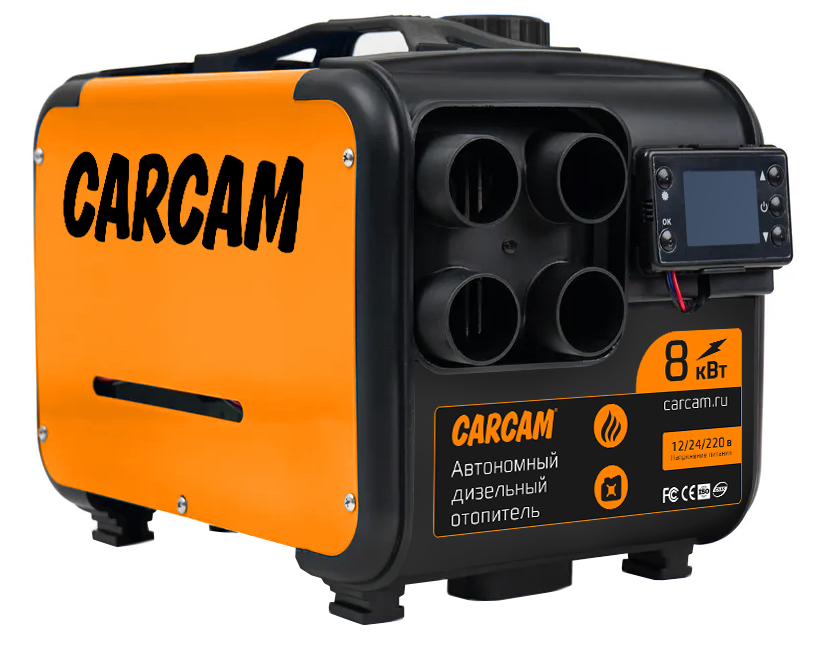 Купить CARCAM Diezel Heater 8KW 12/24/220 Plastic 4 Hole (ССDHP04)