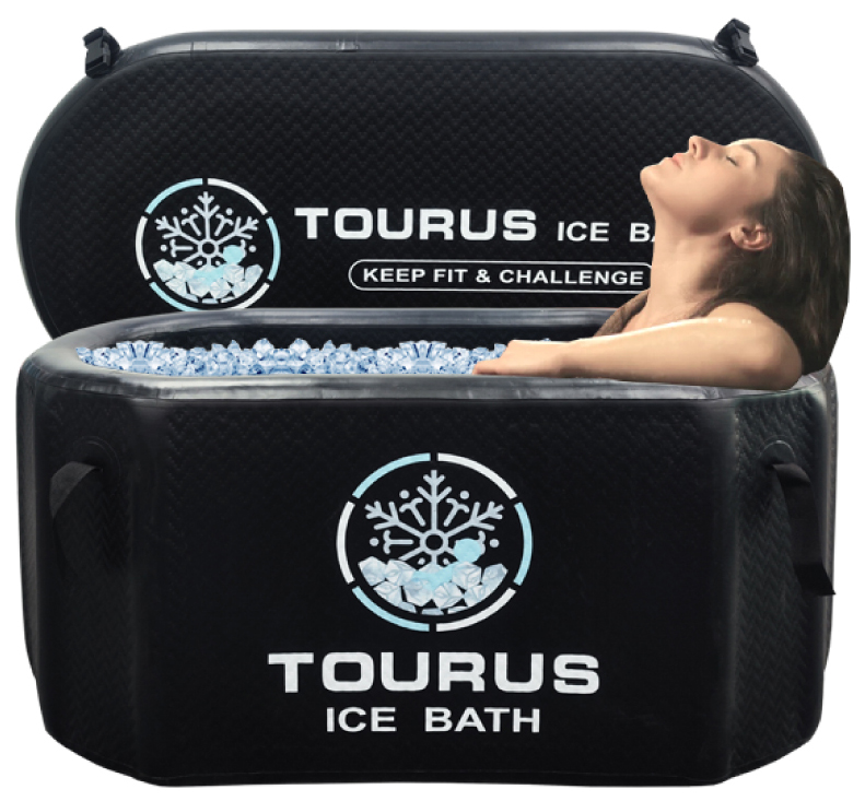 Купить Tourus Inflatable Ice Bath 136x70x62cm 395L Black TS-CP03