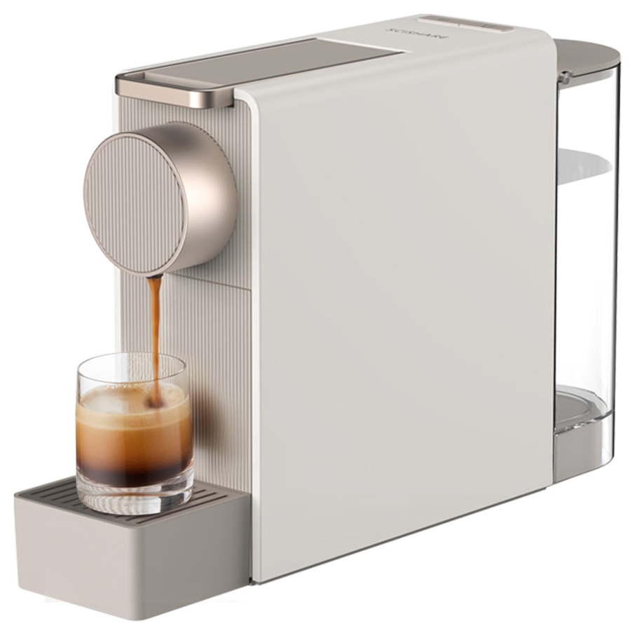 Кофемашина Xiaomi Scishare Capsule Coffee Machine Mini  (S1201) Gold new konka italian coffee machine capsule machine concentrated home office small foam lattice