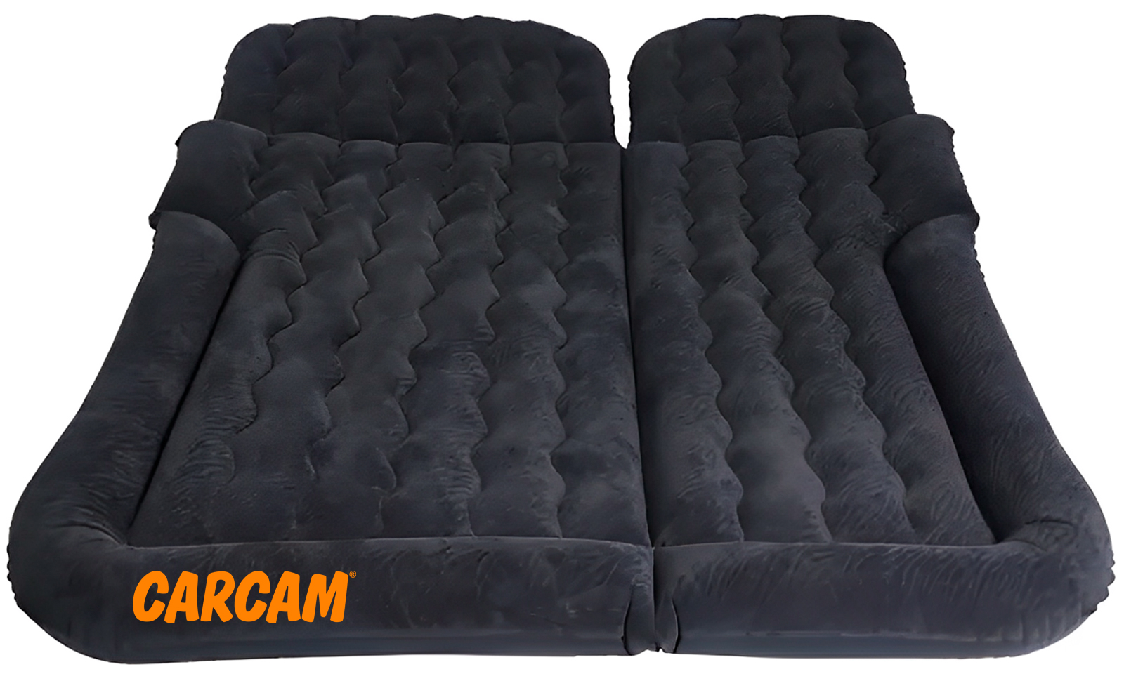 Купить CARCAM Inflatable Auto Airbed, Two Pillows, Auto Air Pump, Repair Kit, 175x155 cm. (CCMTE134) Black