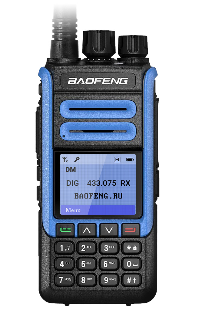 Радиостанция Baofeng DR-1802 DMR AES256 радиостанция baofeng dr 1802 dmr aes256
