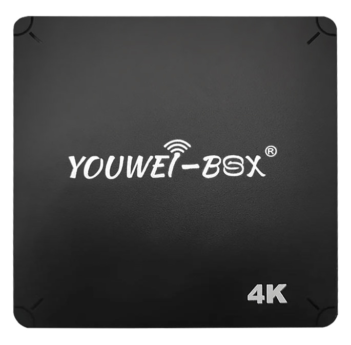 Компактная ТВ-приставка с поддержкой видео 4K Youwei-Box X4 4K Smart TV Box 2Gb/8Gb Youwei