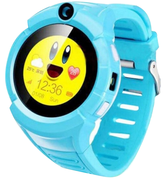 фото Детские умные часы с gps carcam gw600 blue