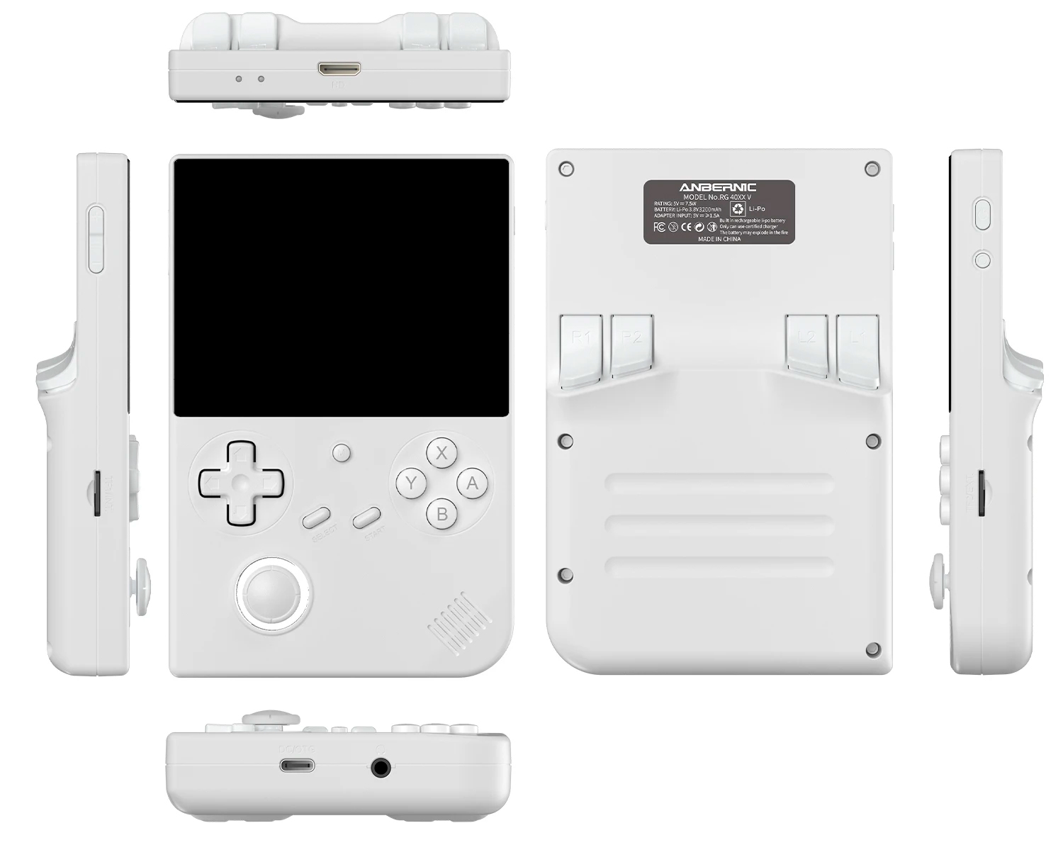 Купить Anbernic Portable Game Console RG40XXV White