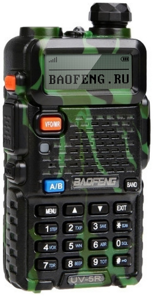Baofeng UV-5R - Green КАРКАМ - фото 1