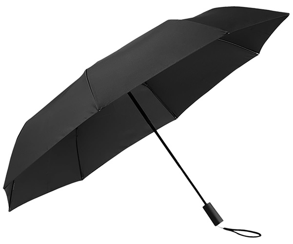 Зонт Xiaomi Tri Folded Two or Three Sunny Umbrella Black Xiaomi - фото 1