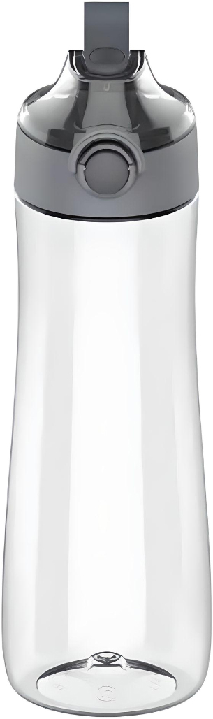 Бутылка для воды Xiaomi Quange Tritan 610ml (YD-100) Grey Quange - фото 1