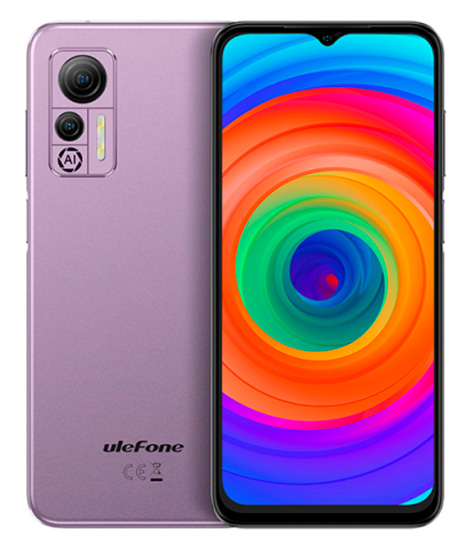 Смартфон Ulefone Note 14 4/64 Lavender Purple смартфон tcl 40se t610k 6 256 гб twilight purple