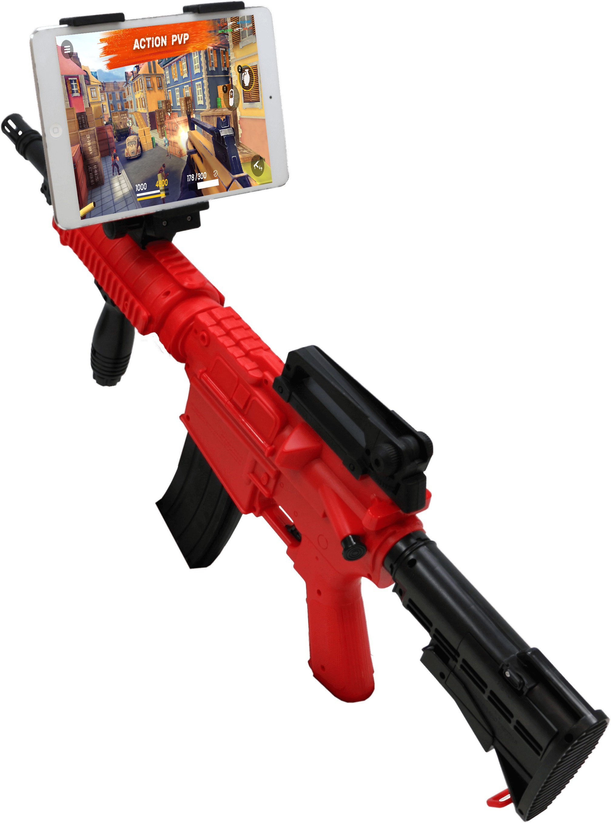 фото Автомат дополненной реальности intelligent ar gun ar47-1 red carcam