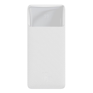 Внешний аккумулятор Baseus Bipow Digital Display 10000mah 15W White (PPDML-I02) Baseus