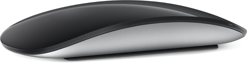 Мышь беспроводная Magic Mouse Black for samsung galaxy tab a9 embossed smile flip smart leather tablet case black