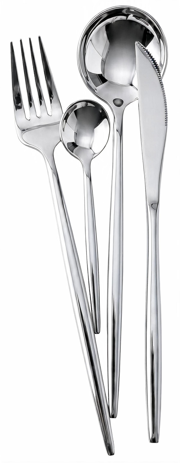 Купить набор столовых приборов Xiaomi Maison Maxx Modern Flatware Set Silver
