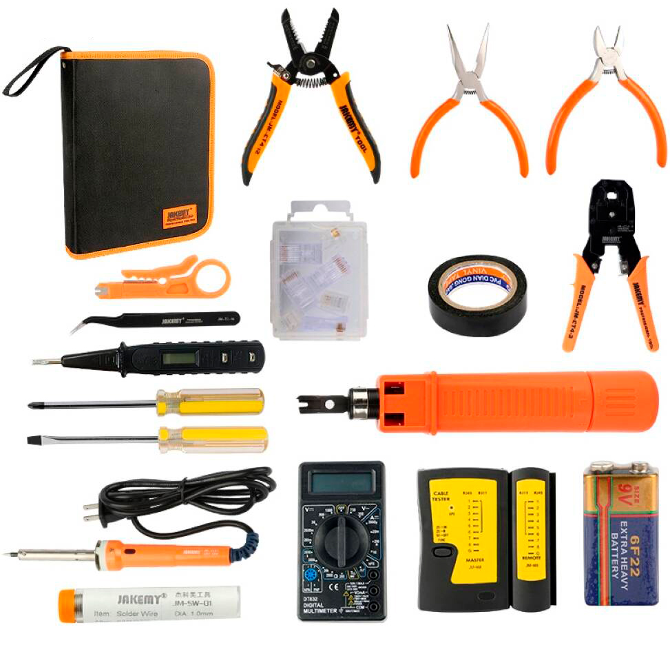 Купить JAKEMY Network Repair Tool Kit 220V 30W (JM-P15)