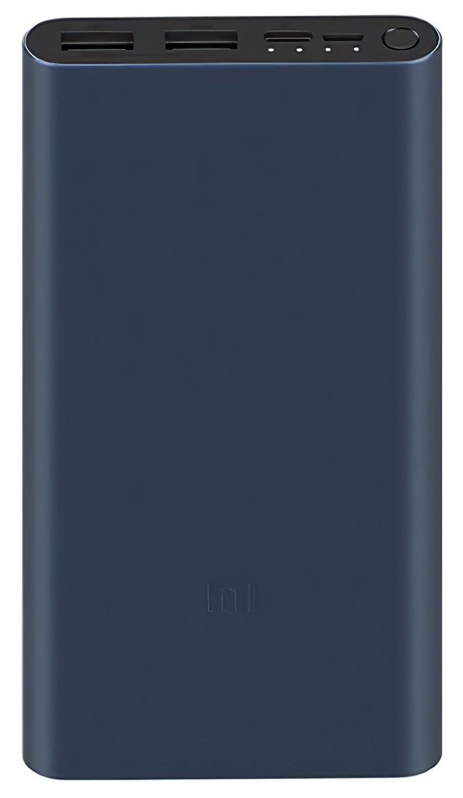 Xiaomi Mi Power Bank 3 10000mAh Dark Blue (PLM13ZM) КАРКАМ