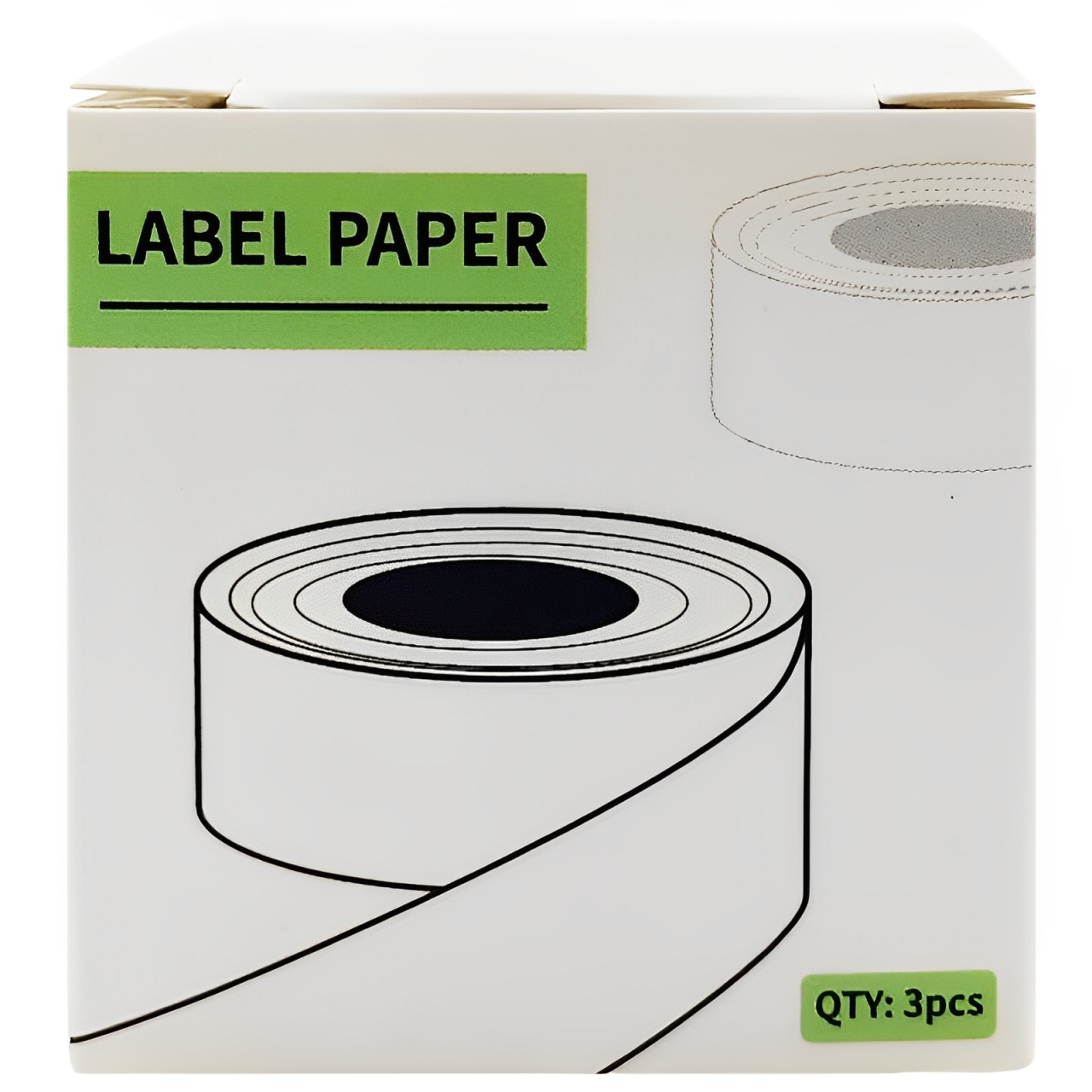 Купить Стикеры для Xprinter HP1 15mm*7m (3pcs) Blue on White