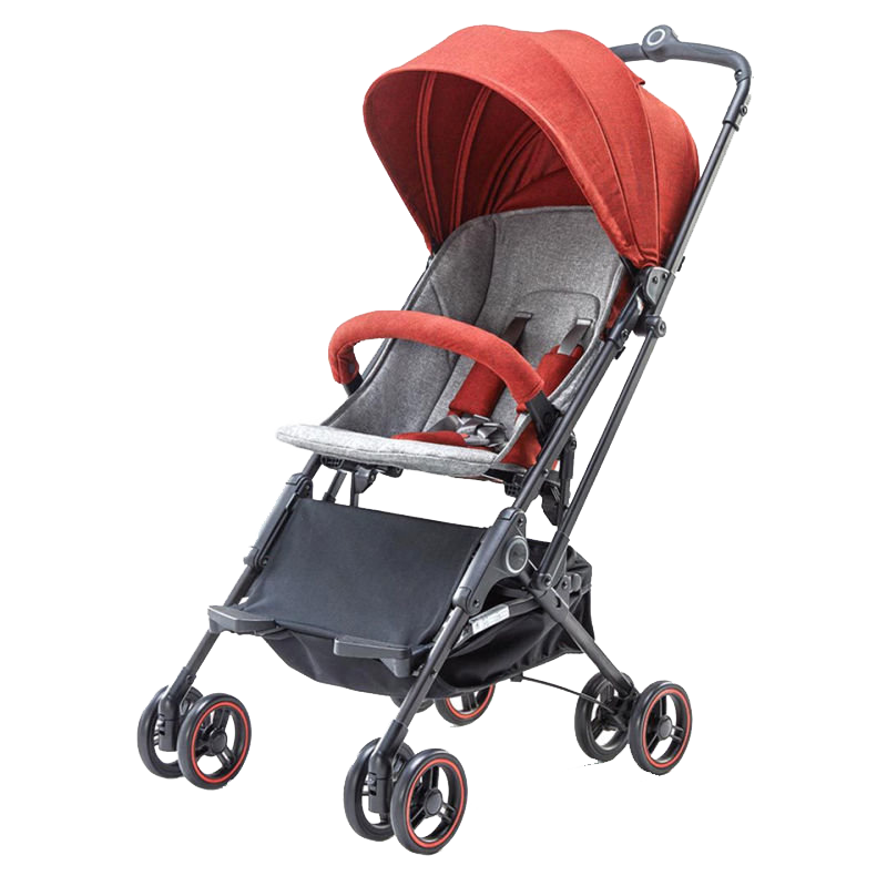 Детская коляска-трансформер Xiaomi Light Baby Folding Stroller - Red Xiaomi