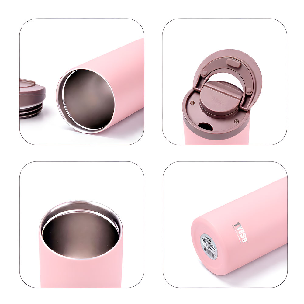 Купить Tyeso Vacuum Insulated Tumbler 500ml (TS-8841) Pink