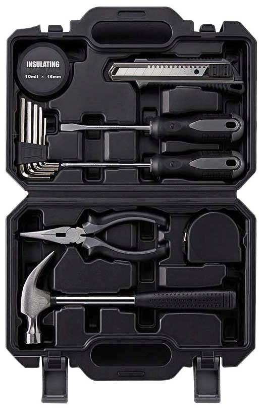 Набор инструментов Xiaomi Mi Jiuxun Tools Toolbox 12 in 1 multifunctional household auto repair tools box sets electrician spanner waterproof fall prevention toolbox