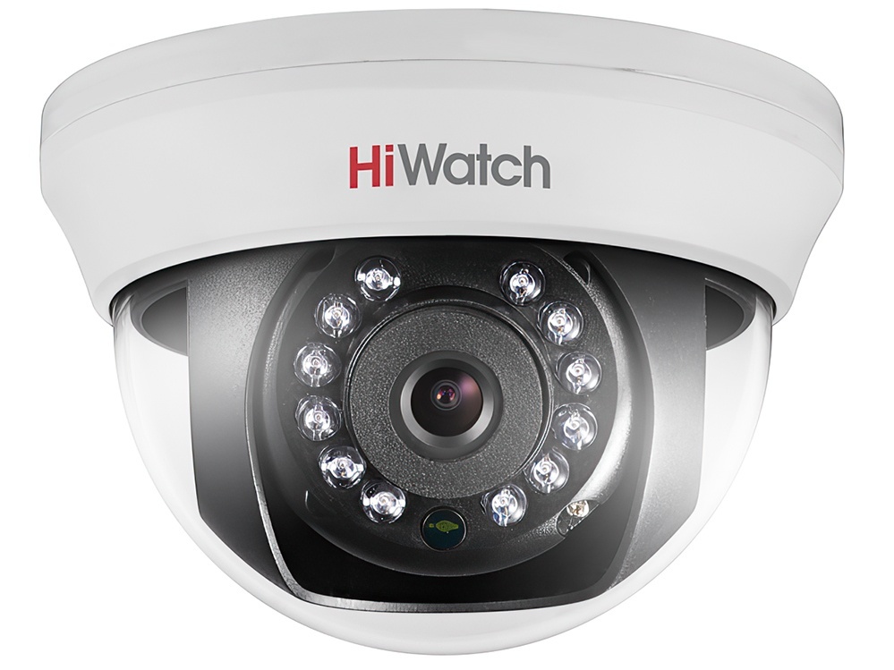 HD-TVI камера видеонаблюдения HiWatch DS-T591 (C) (2.8 mm) камера видеонаблюдения hiwatch ds t503a 3 6 mm