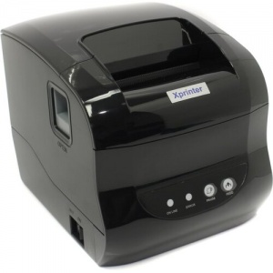 Термопринтер Xprinter XP-365B (USB, Wi-Fi) Черный портативный принтер этикеток xprinter xp 365b usb черный