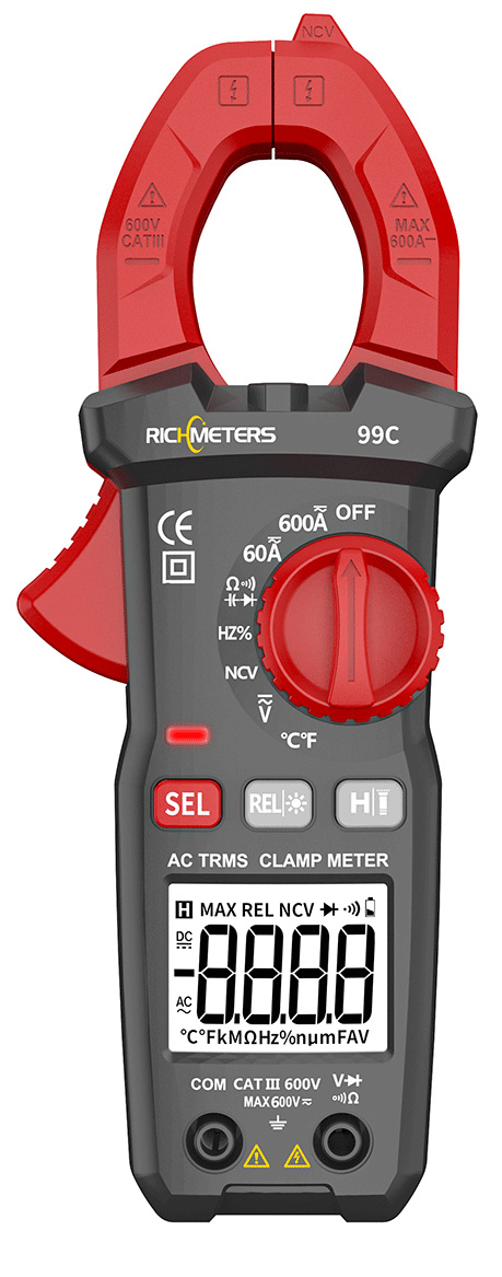 Цифровые токовые клещи RichMeters RM99C токовые клещи цифровые ekf 266f master in 180702 bc266f auto added