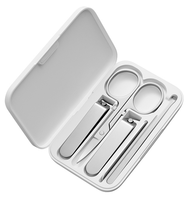 Маникюрный набор Xiaomi Mijia Nail Clipper Five Piece Set Silver (MJZJD002QW) набор для бритья xiaomi mijia lemon razor h303 5