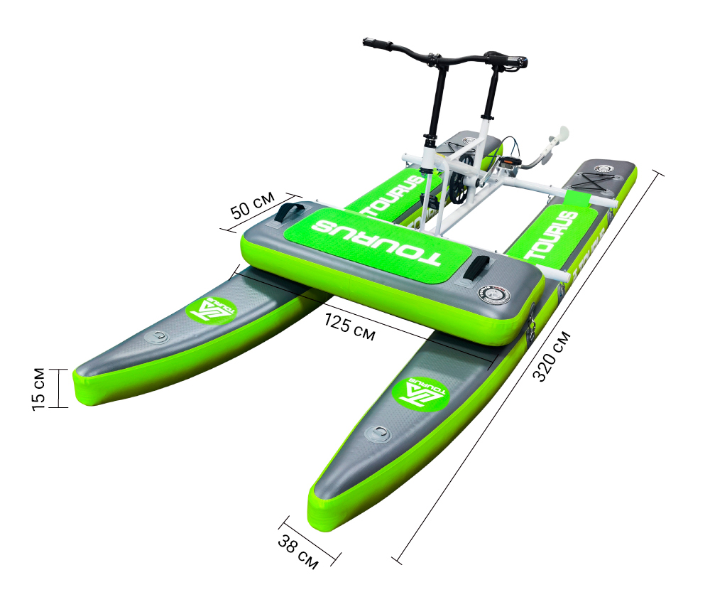 Купить TOURUS Inflatable Water Bike-TS-WB03