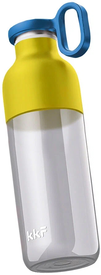 Бутылка Xiaomi KKF Meta Tritan Sports Bottle 690ML (P-U69WS) Yellow бутылка kiss kiss fish meta sports water bottle 690ml green p u69ws 050