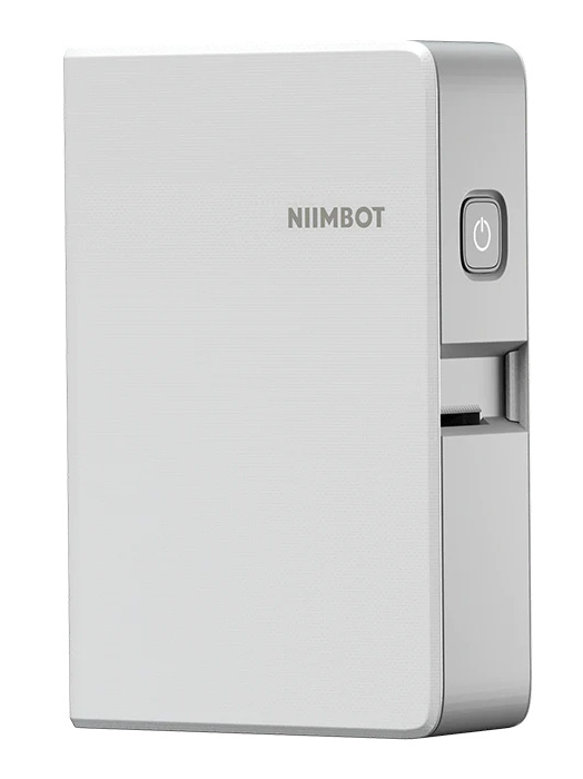 Термопринтер для чеков, наклеек/этикеток NIIMBOT B18 White термопринтер этикеток xprinter xp 365b 2 рулона термоэтикеток
